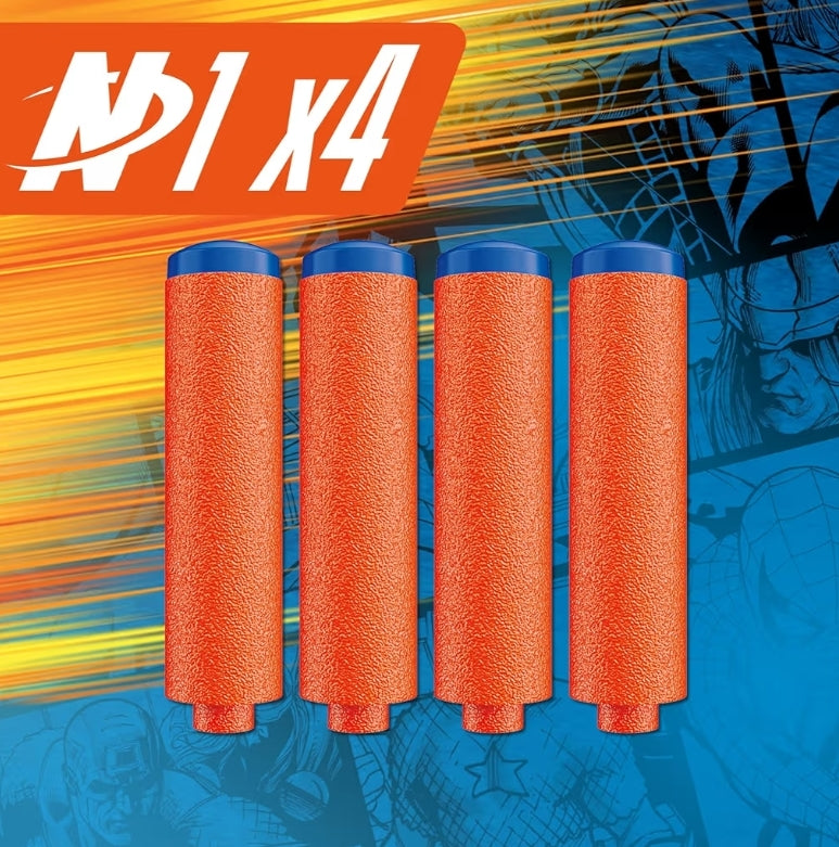 Nerf Marvel Hulk Dart Blaster N1 Foam Darts - Outdoor Toys & Games (Ages 8+)