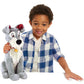 Disney 13" Large Tramp Stuffed Animal, Dog, Lady and the Tramp Plush