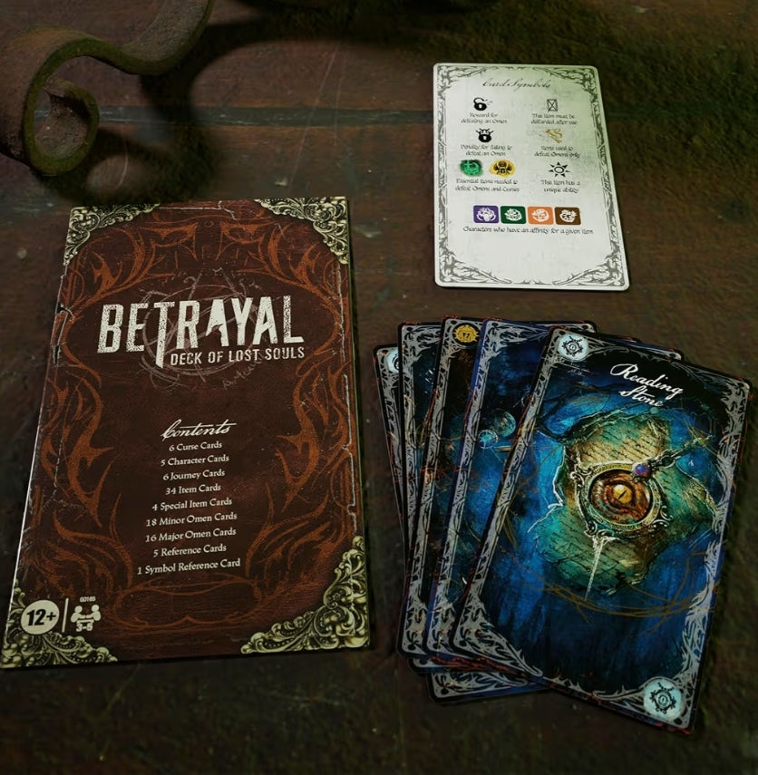 Betrayal Deck of Lost Souls Card Game - Tarot-Inspired Secret Roles Game - 3 to 5 Players - Cooperative Strategy Games