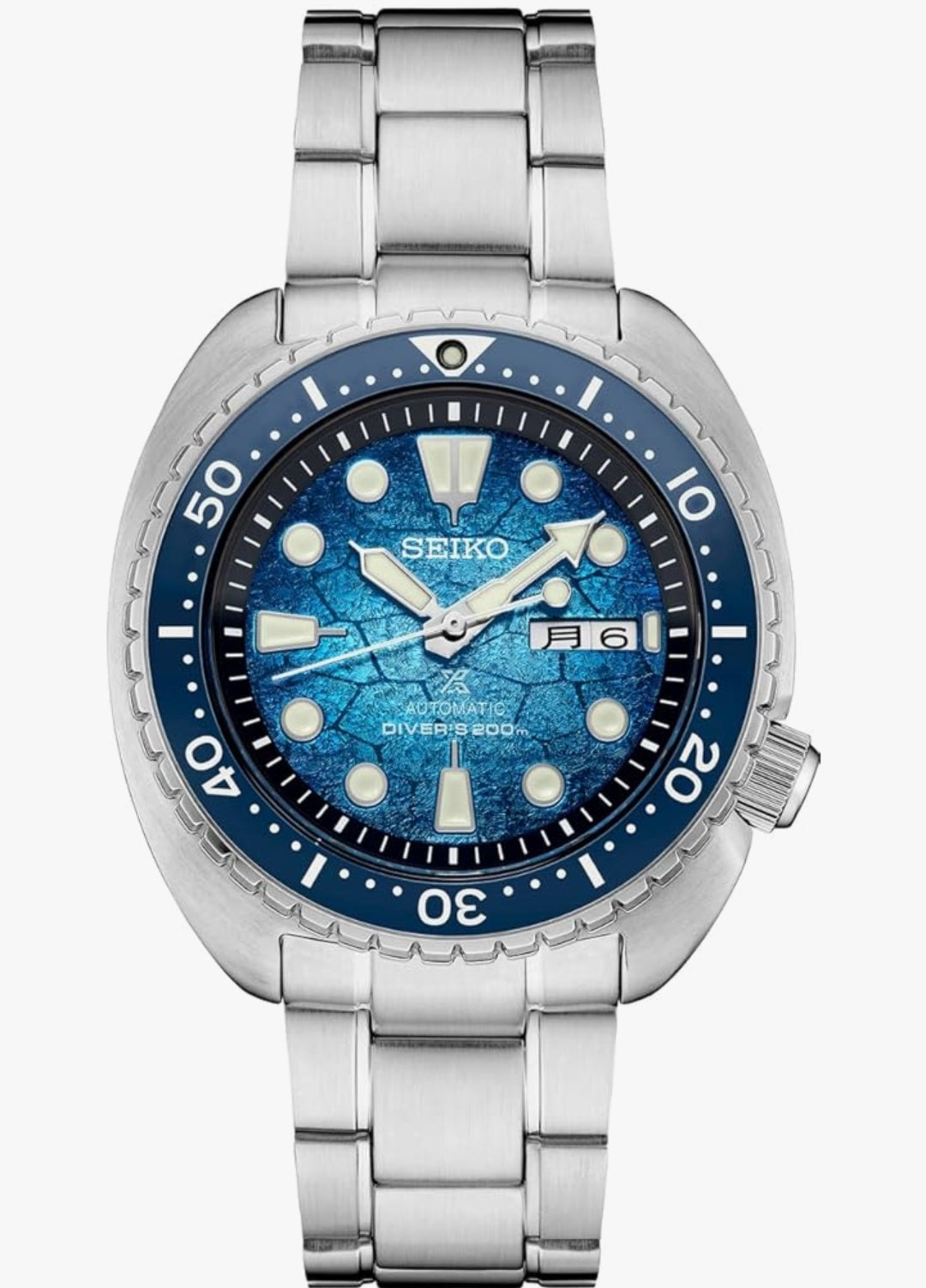 SEIKO Outomatiese Duikhorlosie vir Mans - Prospex Spesiale Uitgawe - LumiBrite-wysers, Saffierglas - Waterbestand 200M