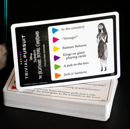 TRIVIAL PURSUIT: Disney Tim Burton’s The Nightmare Before Christmas - Collectible Trivia Board Game Featuring 420 Questions
