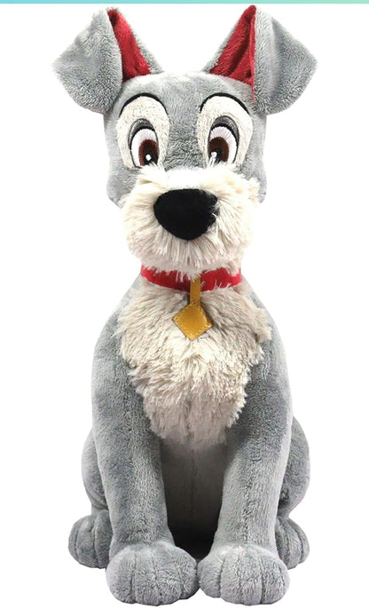 Disney 13" Large Tramp Stuffed Animal, Dog, Lady and the Tramp Plush