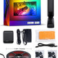 Govee Envisual TV LED Backlight T2 with Dual Cameras, 11.8ft RGBIC Wi-Fi LED Strip Lights for 55-65 inch TVs, Double Strip Light Beads, for Home Decorations, Smart App Control, Music Sync