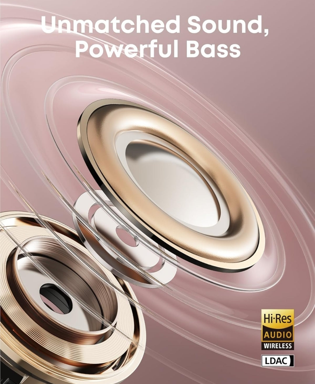 Soundcore AeroClip by Anker, Open-Ear Earbuds, Clip-On Headphones, Adaptive Comfort, Clear Calls with 4 Mics and AI, Stable Fit, 12mm Drivers for Powerful Bass, Hi-Res, Open-Ring Design