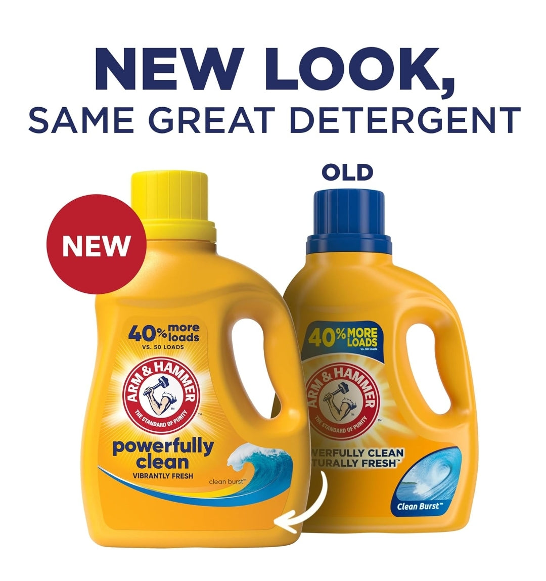 ARM & HAMMER Clean Burst, 105 Loads Liquid Laundry Detergent (105 fl oz)