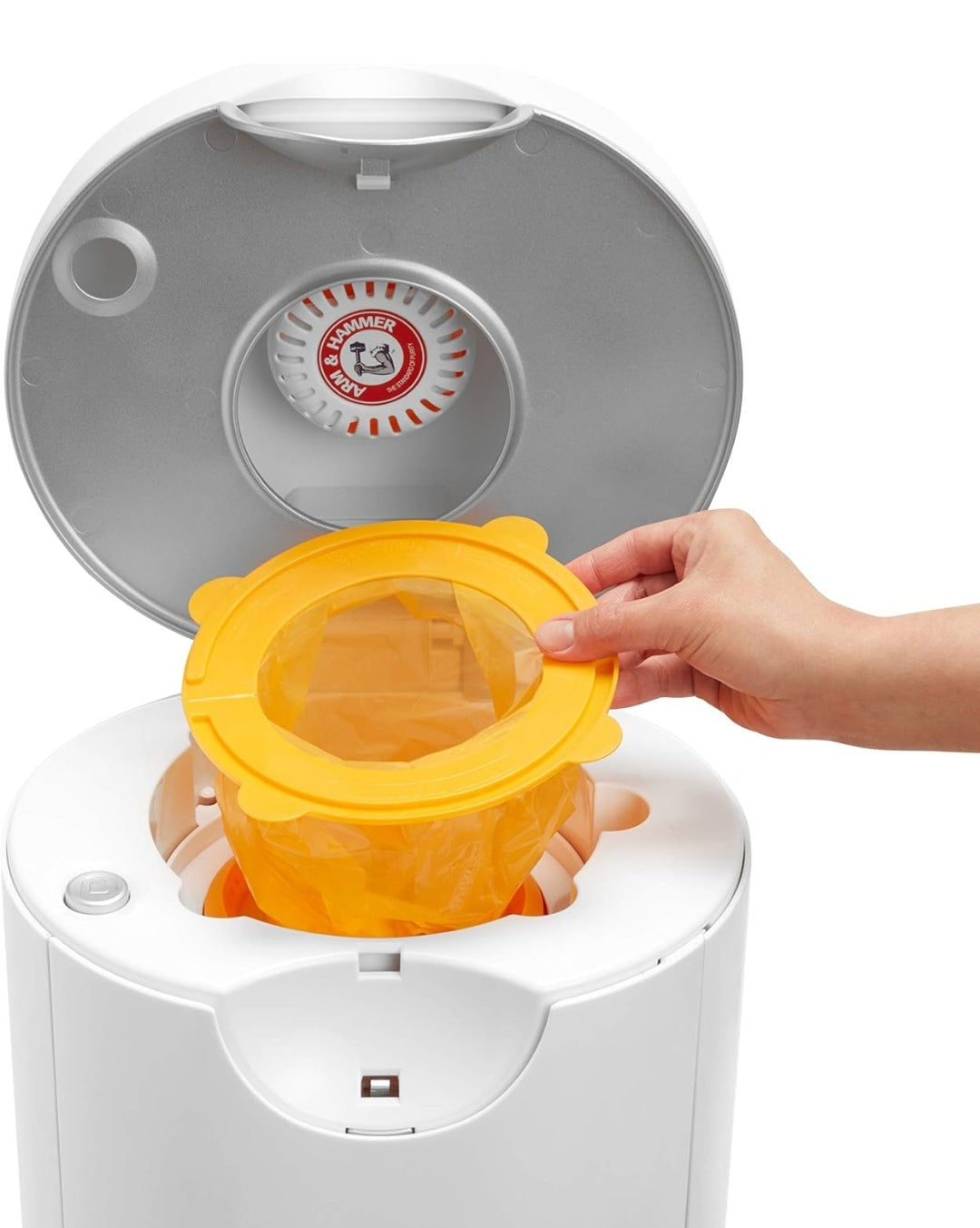 Munchkin Arm & Hammer Diaper Pail Snap, Seal & Toss™ Refill Bags, Holds up to 180 Newborn Diapers (6 Pack)