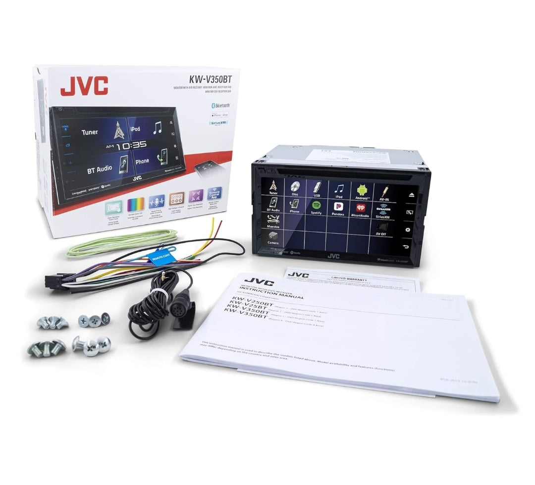 JVC KW-V350BT Multimedia Receiver with Bluetooth