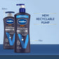 Vaseline Men Cooling Hydration 3-in-1 4 Pack for Dry Skin Face, Hands & Body Lotion for Men with Menthol & Ultra-Hydrating Lipids 20.3 oz