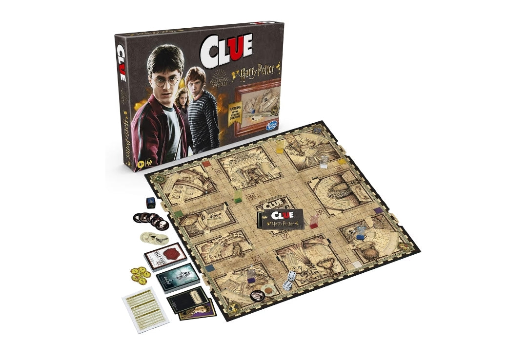 Hasbro Gaming Clue: Wizarding World Harry Potter Edition Board Game - Family Mystery Games