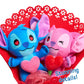 Disney Stitch Valentine 13.5-inch Medium Plush Bouquet, 4 Stuffed Animals Included, Kids Toys for Ages 3 Up by Just Play