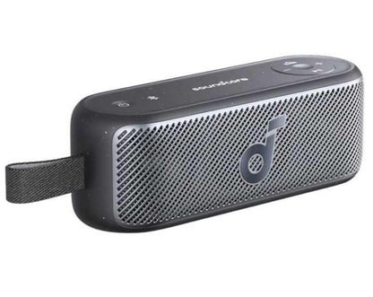 Soundcore Motion 100 Portable Speaker, Bluetooth Speaker with Wireless Hi-Res, 2 Full Range Drivers for Stereo Sound, Ultra-Portable Design for Outdoor Use, Customizable EQ, Punchy Bass, and IPX7