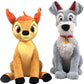 Disney 13" Large Tramp Stuffed Animal, Dog, Lady and the Tramp Plush