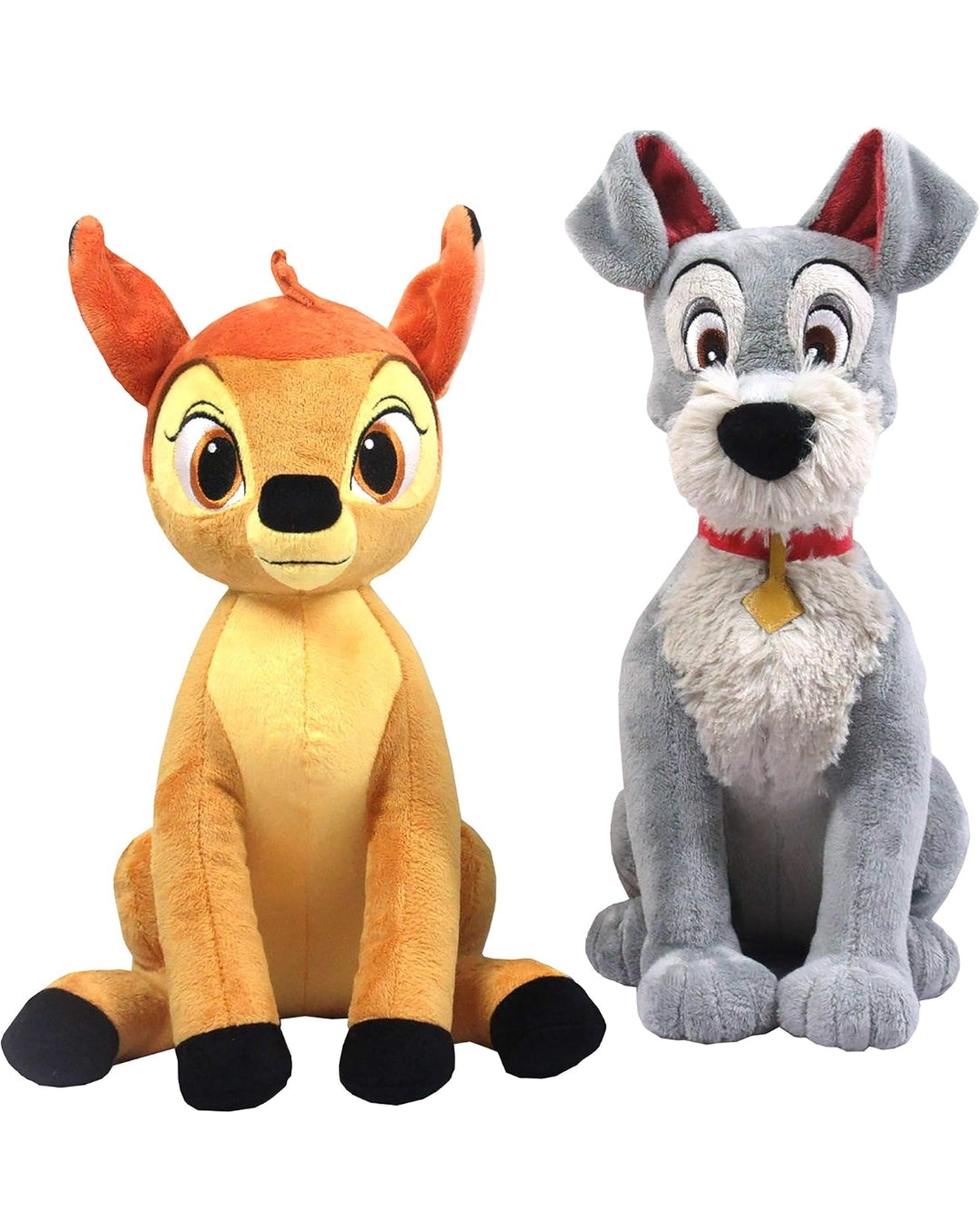 Disney 13" Large Tramp Stuffed Animal, Dog, Lady and the Tramp Plush