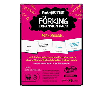 Fork Milk Kidnap: The Forking Expansion Pack |- More Forked Up Cards Party Games
