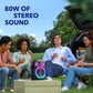 Soundcore Anker Rave Neo 2 Portable Speaker with 80W Stereo Sound, PartyCast 2.0, Light Show, IPX7 Waterproof (Floats on Water) 18H Playtime, Customizable EQ & Bass Up for Party, Tailgating, Backyard