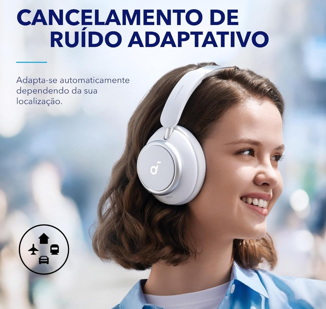 Soundcore by Anker Space Q45 Adaptive Active Noise Cancelling Headphones, Reduce Noise by Up to 98%, 50H Playtime, App Control, LDAC Hi-Res Wireless Audio, Comfortable Fit, Clear Calls, Bluetooth 5.3