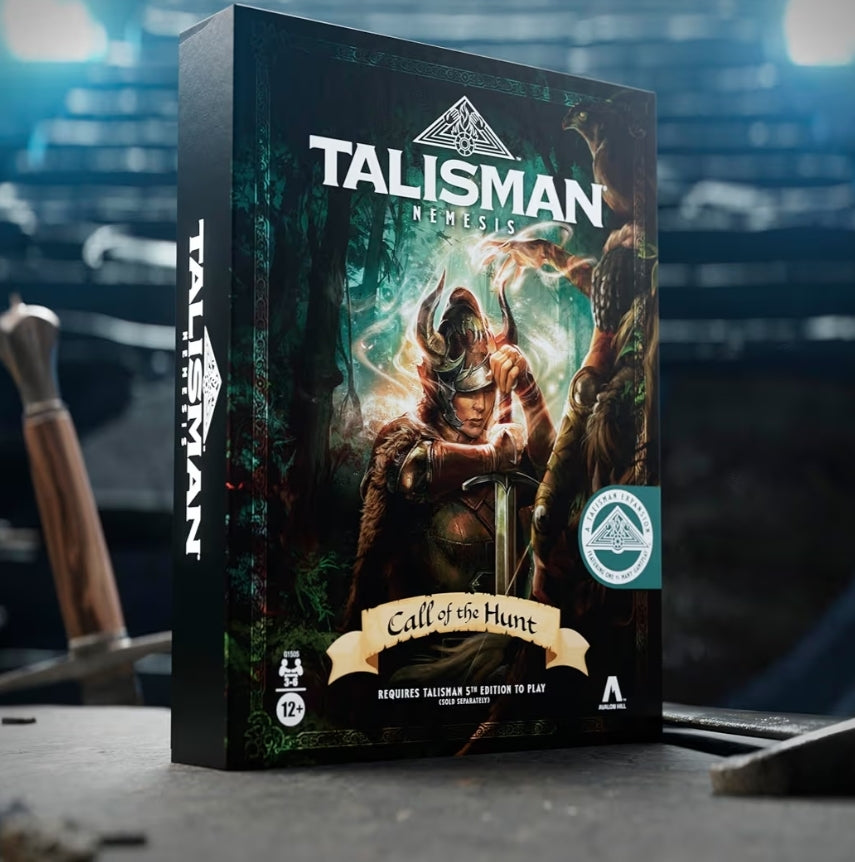 Avalon Hill Talisman Nemesis: Call of The Hunt Expansion Pack - Adventure Strategy Game - Ages 12+ - ( 3-6 Players)