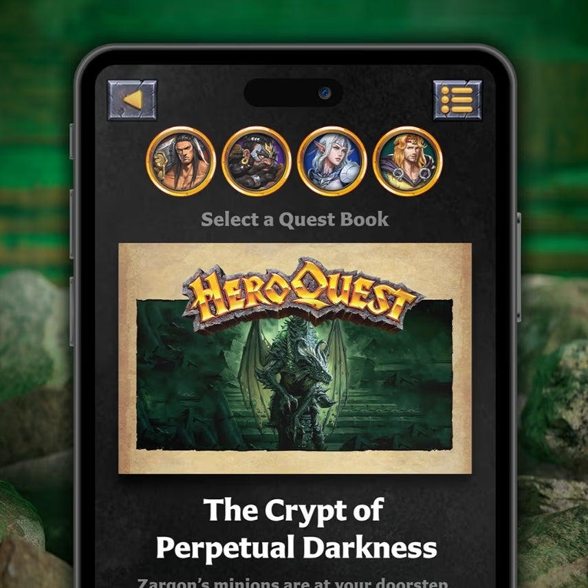 Avalon Hill HeroQuest Joe Manganiello’s The Crypt of Perpetual Darkness Quest Pack - Ages 14+ - (2 to 5 Players)
