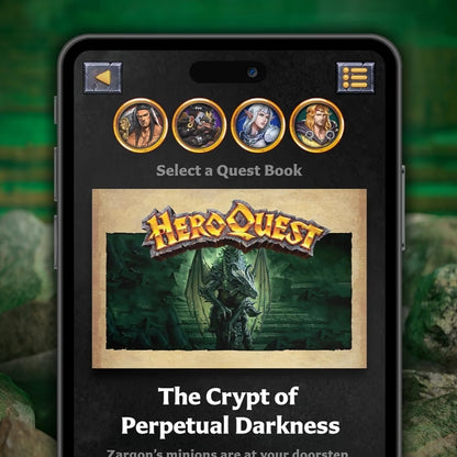 Avalon Hill HeroQuest Joe Manganiello’s The Crypt of Perpetual Darkness Quest Pack - Ages 14+ - (2 to 5 Players)