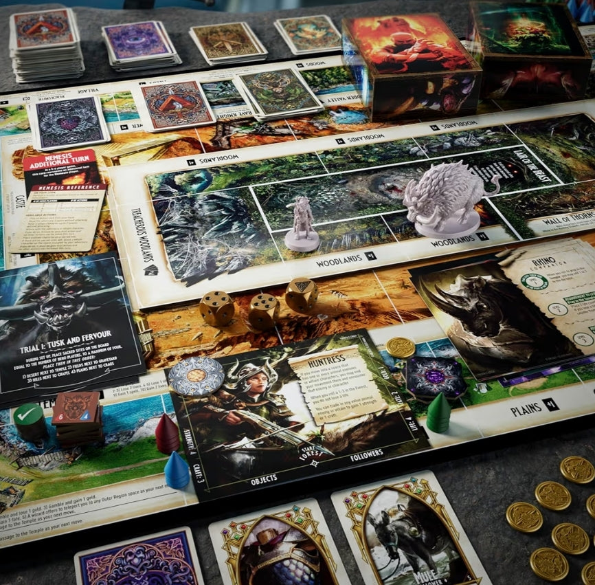 Avalon Hill Talisman Nemesis: Call of The Hunt Expansion Pack - Adventure Strategy Game - Ages 12+ - ( 3-6 Players)
