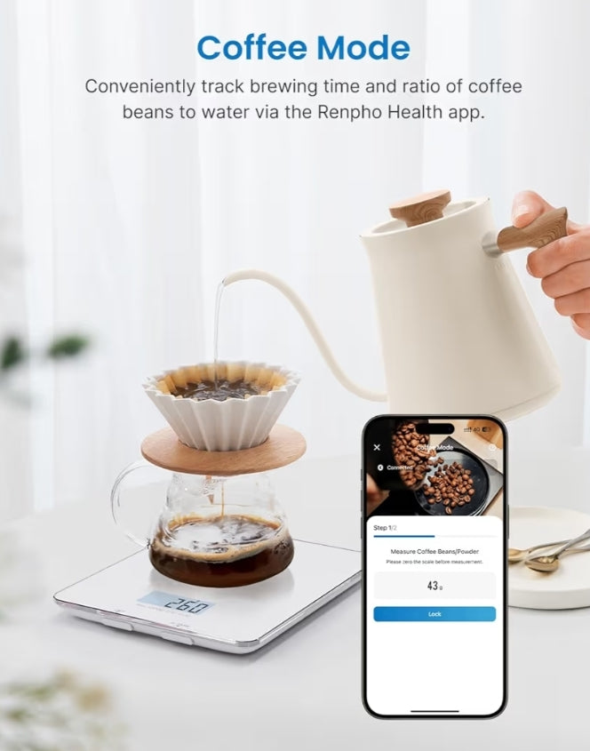 Smart Food Scale with Nutritional Calculator for Body Weight