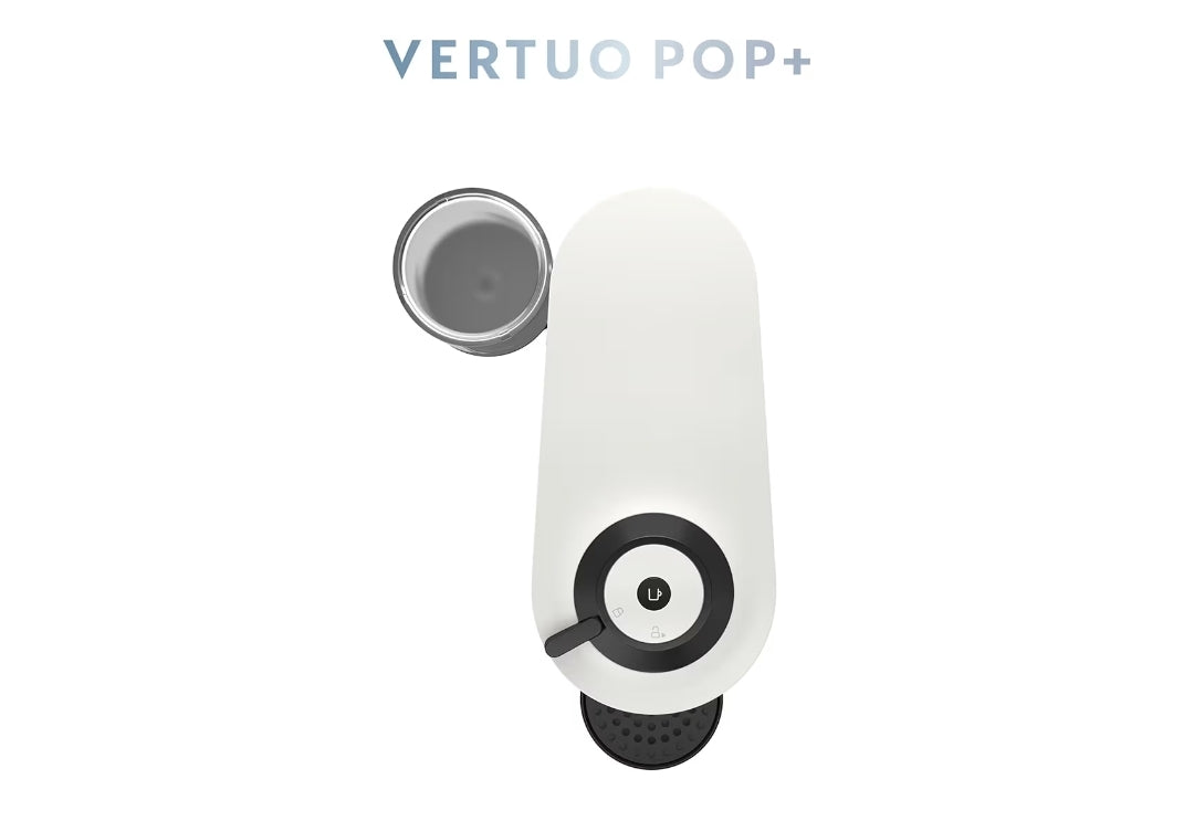 Breville Nespresso Vertuo Pop+-koffie- en espressomasjien deur Breville - Coconut White