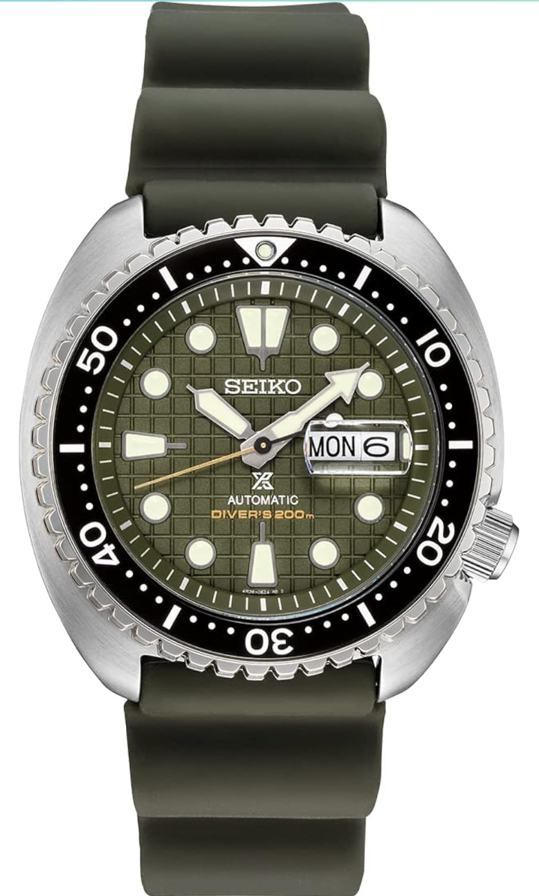 SEIKO Outomatiese Horlosie vir Mans - Prospex Outomatiese Duiker - Roterende Ring, 200m Waterbestand