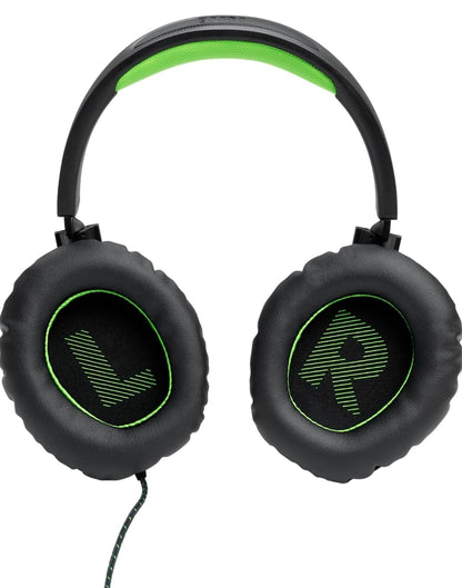 JBL Quantum 100X - Bedrade Overoor-Spelkoptelefoon met 'n Afneembare mikrofoon - (Swart)
