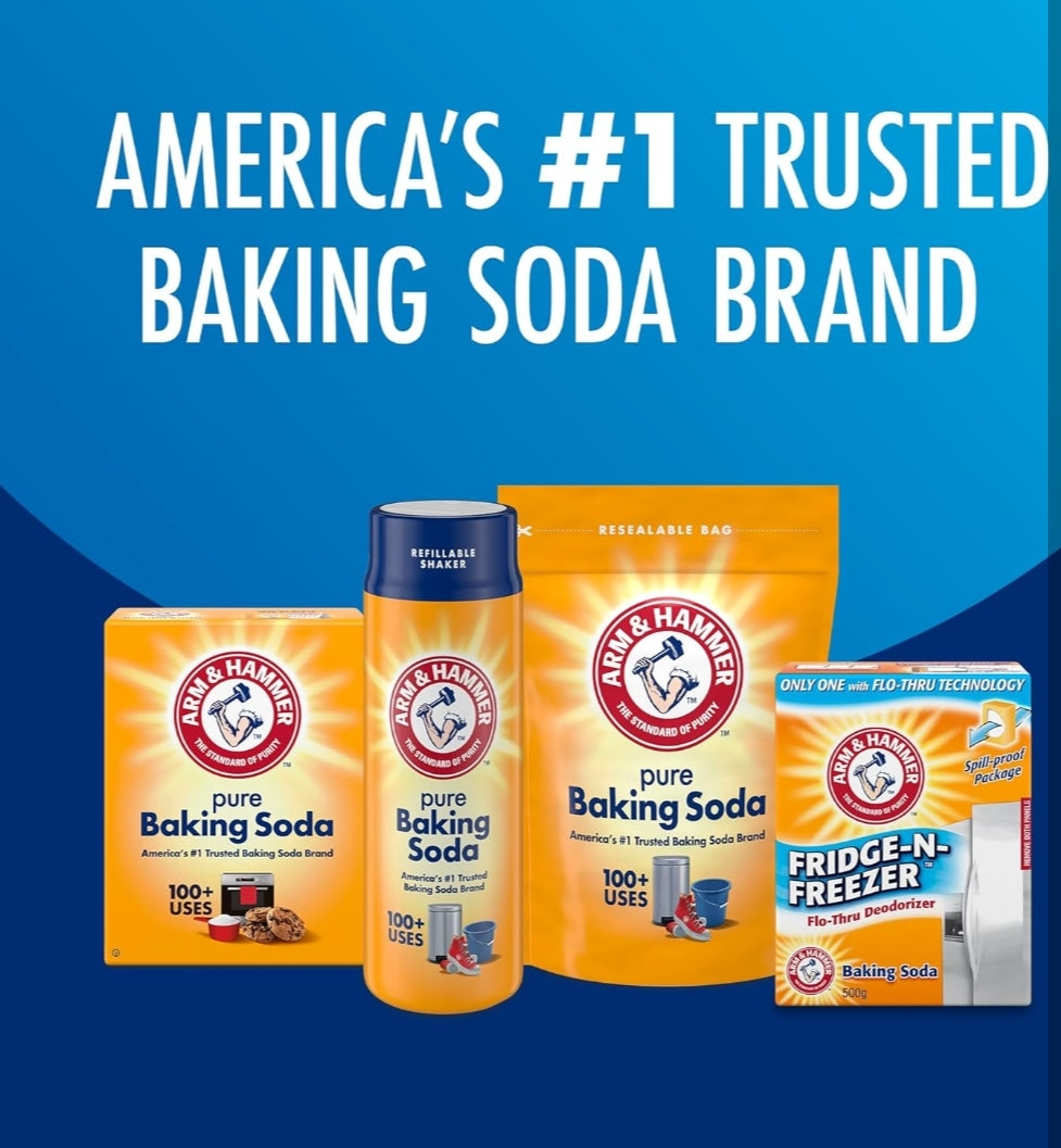 Arm & Hammer Baking Soda Fridge-n-Freezer Odor Absorber - Orange (14 oz) Pack of 12
