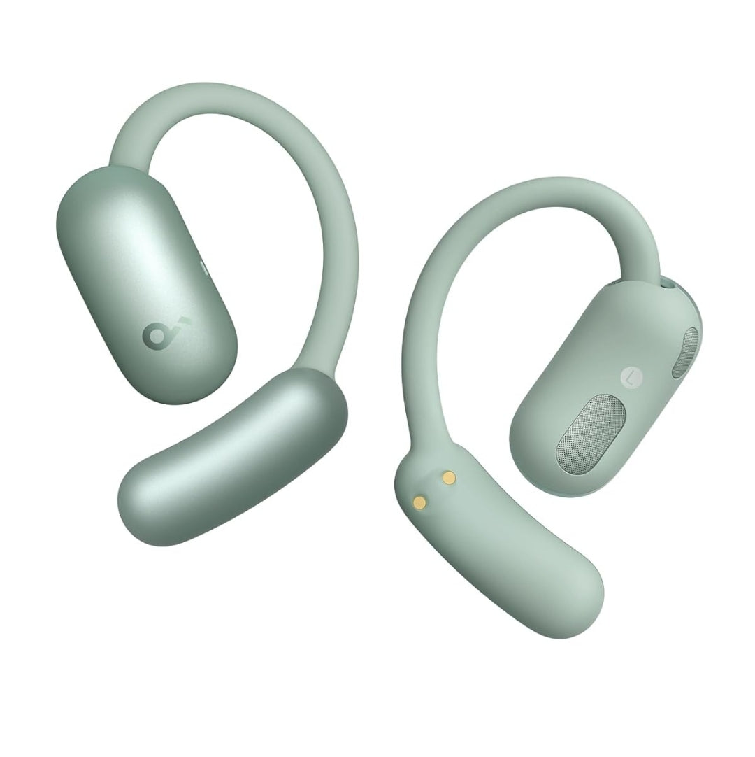Soundcore AeroFit 2 by Anker, Open-Ear Headphones, Translation Earbuds Real Time, 4 Adjustable Positions for Every Ear Size, 2x Richer Bass, Hi-Res, 42H Playtime, IP55,AI Clear Calls,Wireless Charging