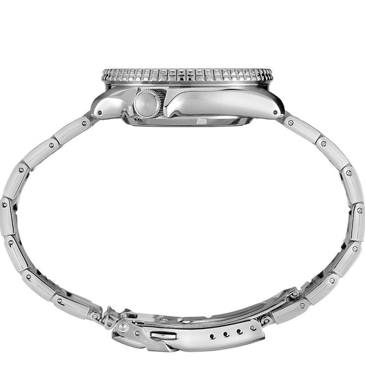 SEIKO Outomatiese Horlosie vir Mans - 5 Sports - Dag-/Datumkalender, LumiBrite Wysers en Merkers, en Roterende Ring, 100m Waterbestand