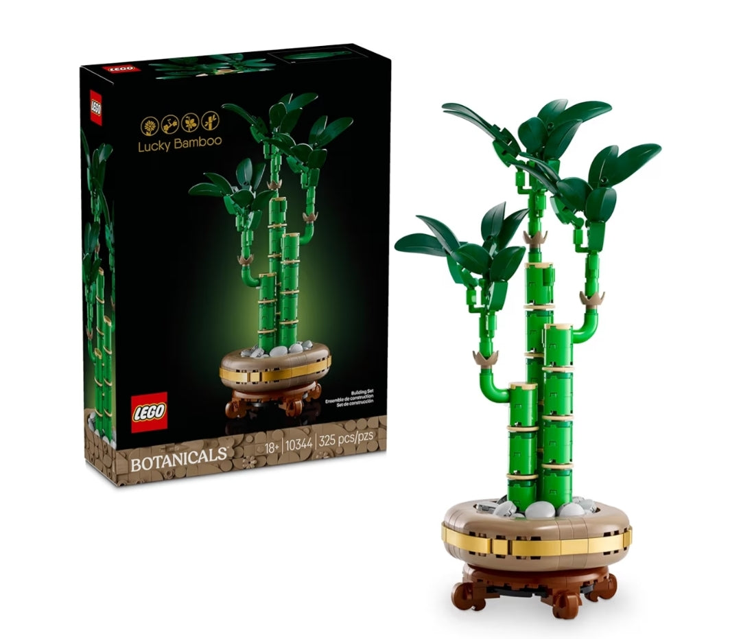 LEGO Botanicals Lucky Bamboo Building Set - Artificial Plant Home Décor