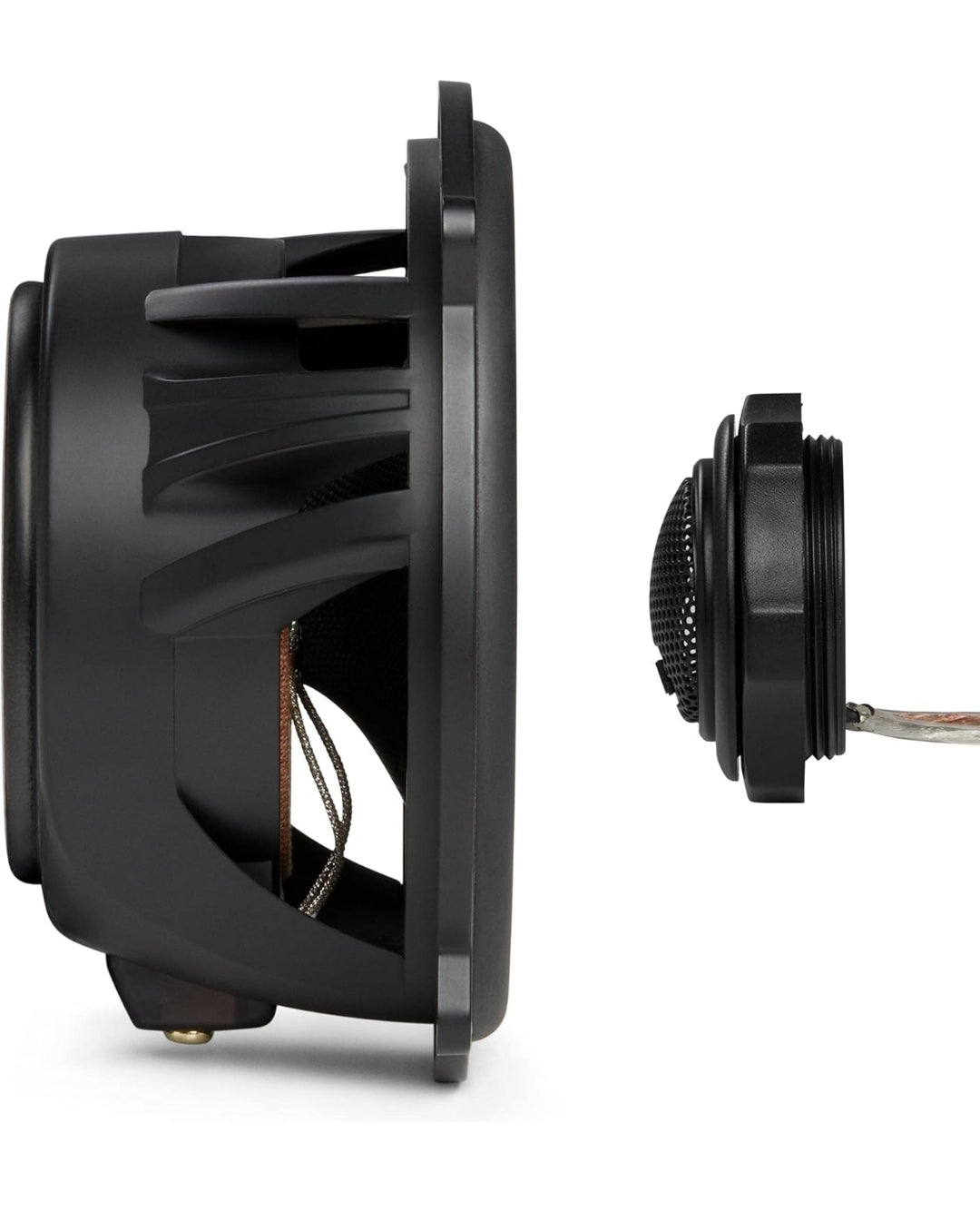 JBL 5 1/4 inches Step-up Car Audio Component Speaker System - NO Grill (Black)