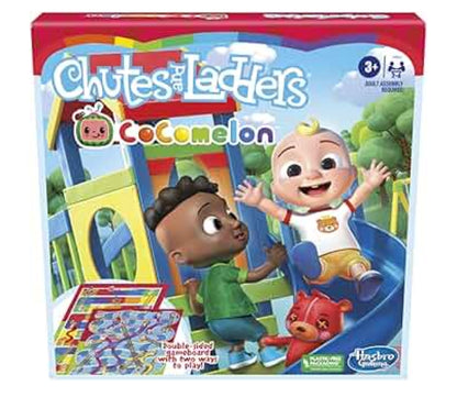 Hasbro Gaming Chutes and Ladders: CoComelon Edition Board Game for Kids