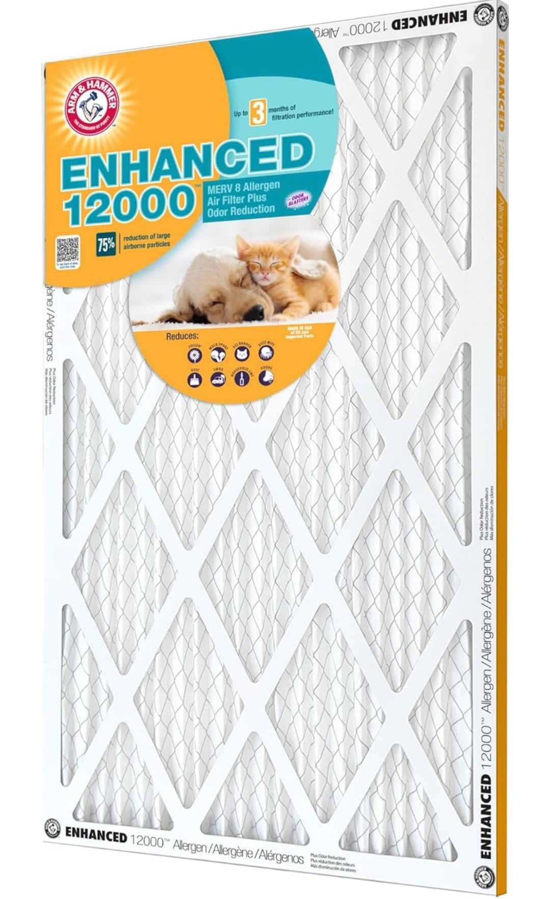 Arm & Hammer Enhanced Air Filter - (4-Pack)