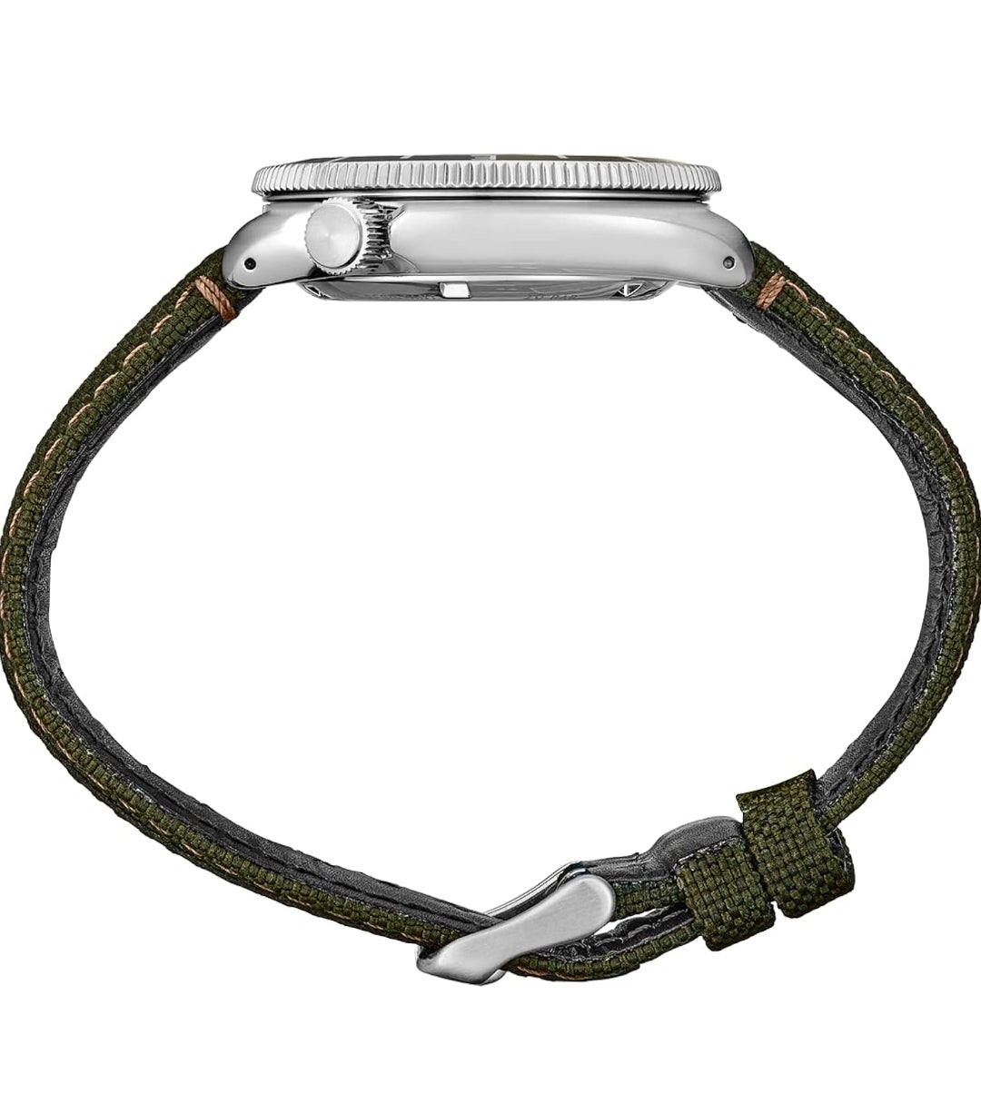 SEIKO Prospex Manshorlosie Groen 42.4mm Vlekvrye Staal