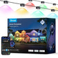 Permanent Outdoor Lights Pro, 200ft with 120 RGBIC LED Lights for Daily and Accent Lighting, 75 Scene Modes for Outdoor Decor, IP67 Waterproof, Works with Alexa, Google Assistant, Matter, Black