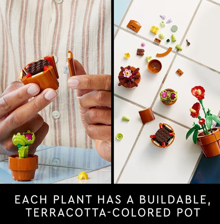 LEGO Botanicals Piepklein Plante – Kunsmatige Binnenshuise Plant Boureeks – 10329