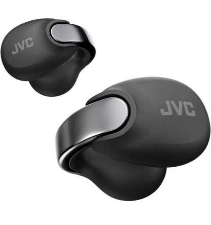 JVC Nearphones Oop Oor Ware Draadlose Oorfone - Oop Oor Oortelefone - Bluetooth 5.3-24H Speeltyd - IPX4 Waterbestand - Ingeboude Mikrofoon - Bewustheid & Gerief - Oorknip Oortelefone - HANP1T