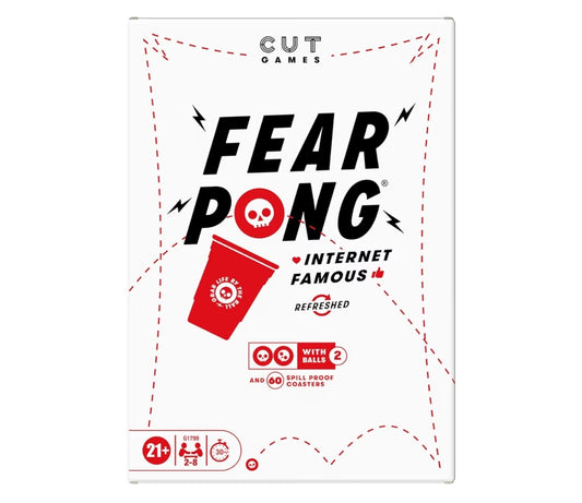 Fear Pong Adult Party Game by Cut | Internet Famous Extreme Pong Game with Wild Dares