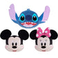 Disney Classics Character Heads, Minnie Mouse, 13.5-inch Large Plushie, Stuffed Animals, Kids Toys for Ages 2 Up by Just Play