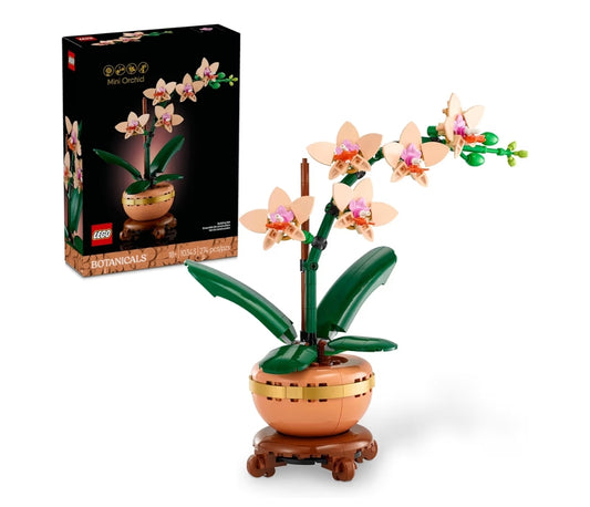 LEGO Botanicals Mini Orchidee-boustel – Kunsmatige, Nagemaakte Orgidee vir Huisversiering