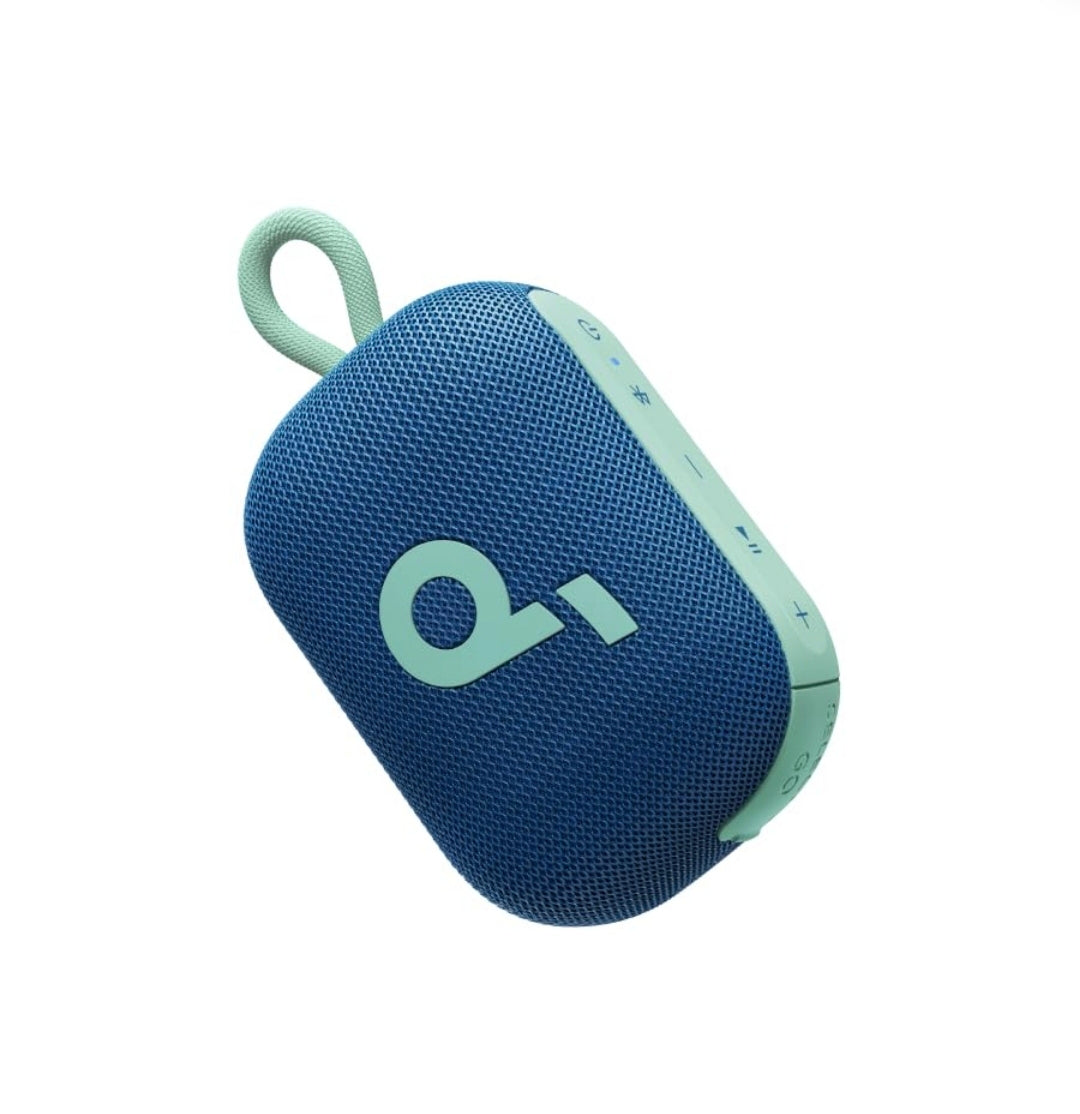 Soundcore Select 4 Go Bluetooth Shower Speaker by Anker, IP67 Waterproof/Dustproof, Portable Wireless Speaker, 20H Playtime, Floatable, Powerful Sound, Electronics for Outdoors/Home/Office/Travel-Blue
