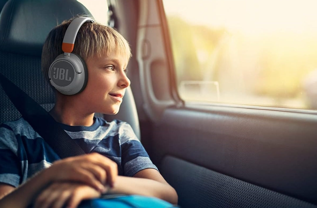 JBL JR 460NC - Wireless Over-Ear Noise Cancelling Kids Headphones - White