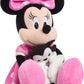 Disney Classics Lil Friends Minnie Mouse and Figaro 16.5" Large Plushie Stuffed Animal - Kids Toys for Ages 2 Up by Just Play