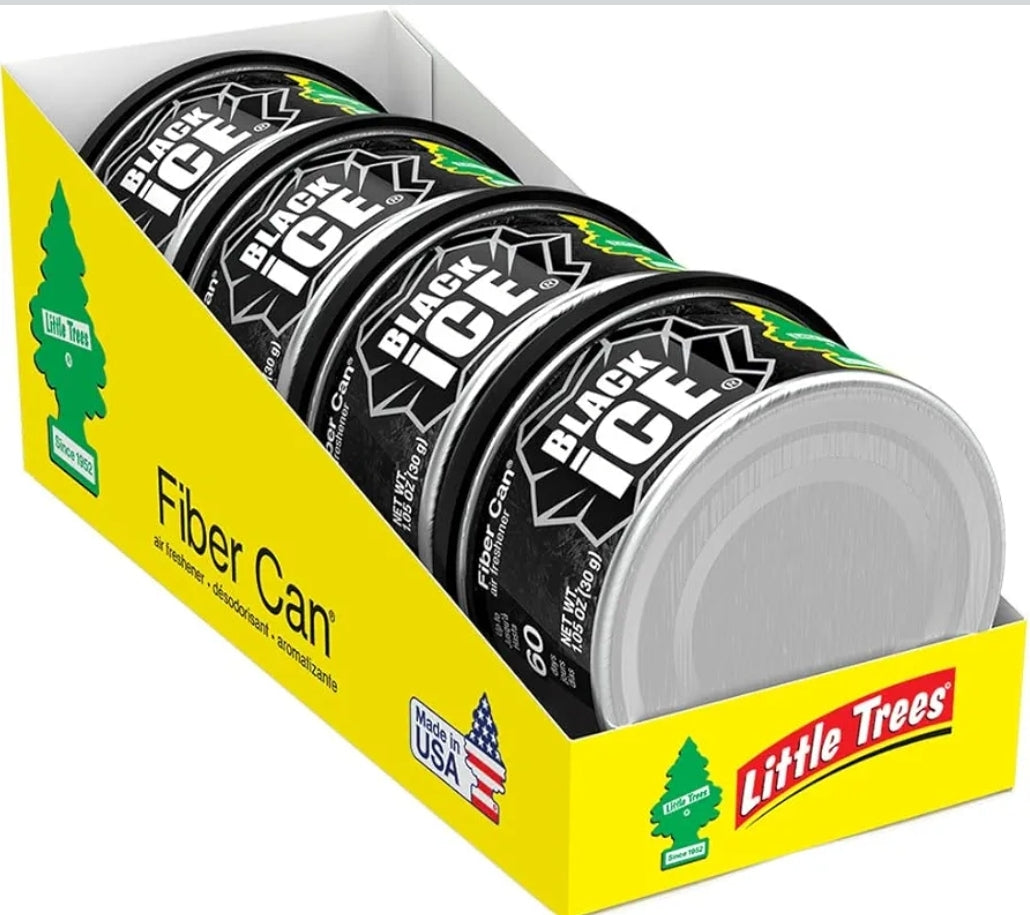 LITTLE TREES Motorlugverfrisser Veselblik Langdurige Geur - Black Ice (4)