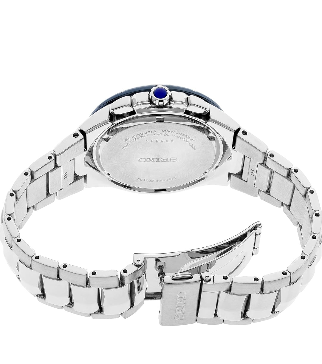 Seiko Coutura-versameling vir mans se sonkrag-eeufeeskema-alarmchronograafhorlosie