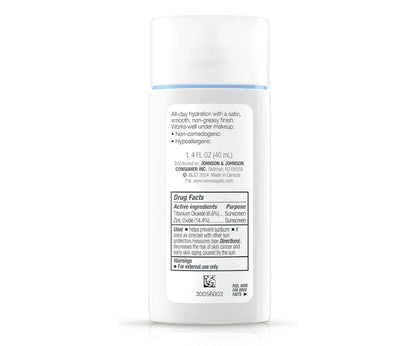 Neutrogena Ultra Sheer Mineral Face Liquid Sonbrandroom SPF 70, Breë Spektrum UVA UVB vir Sensitiewe Vel Hipoallergeen (1.4 fl oz)