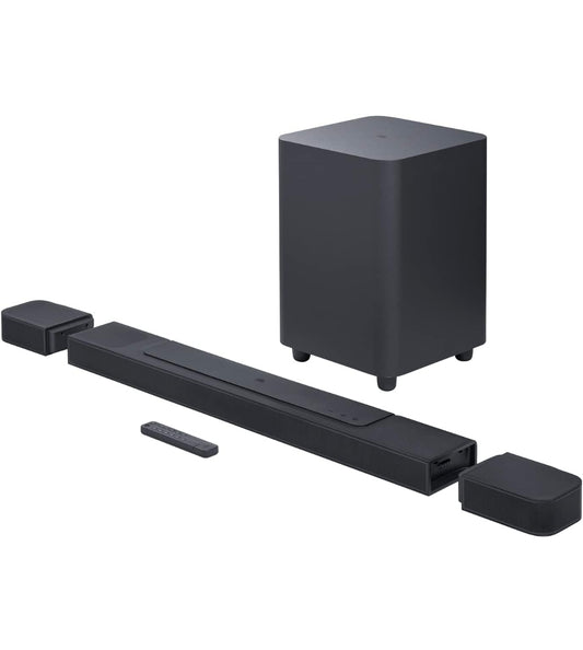 JBL Bar 1000: 7.1.4-Channel soundbar with Detachable Surround Speakers Dolby Atmos®-Black