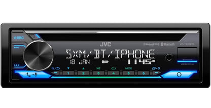 JVC KD-T920BTS-motorstereo met Bluetooth, USB voor, AUX, Amazon Alexa, SiriusXM Radio Ready, Hoëkragversterker